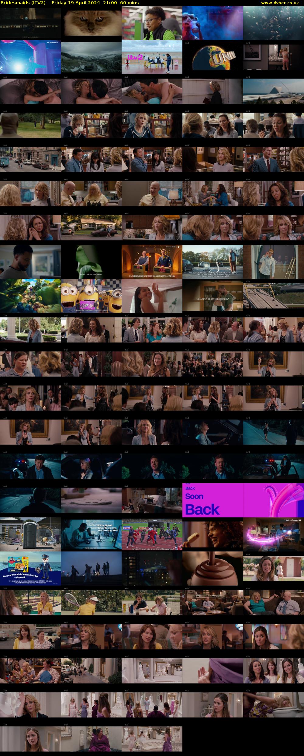 Bridesmaids (ITV2) Friday 19 April 2024 21:00 - 22:00
