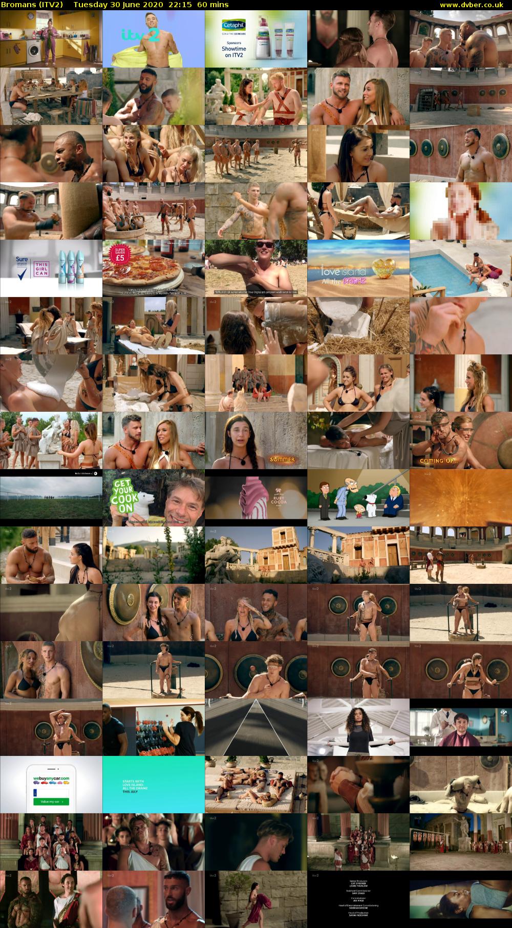 Bromans (ITV2) Tuesday 30 June 2020 22:15 - 23:15