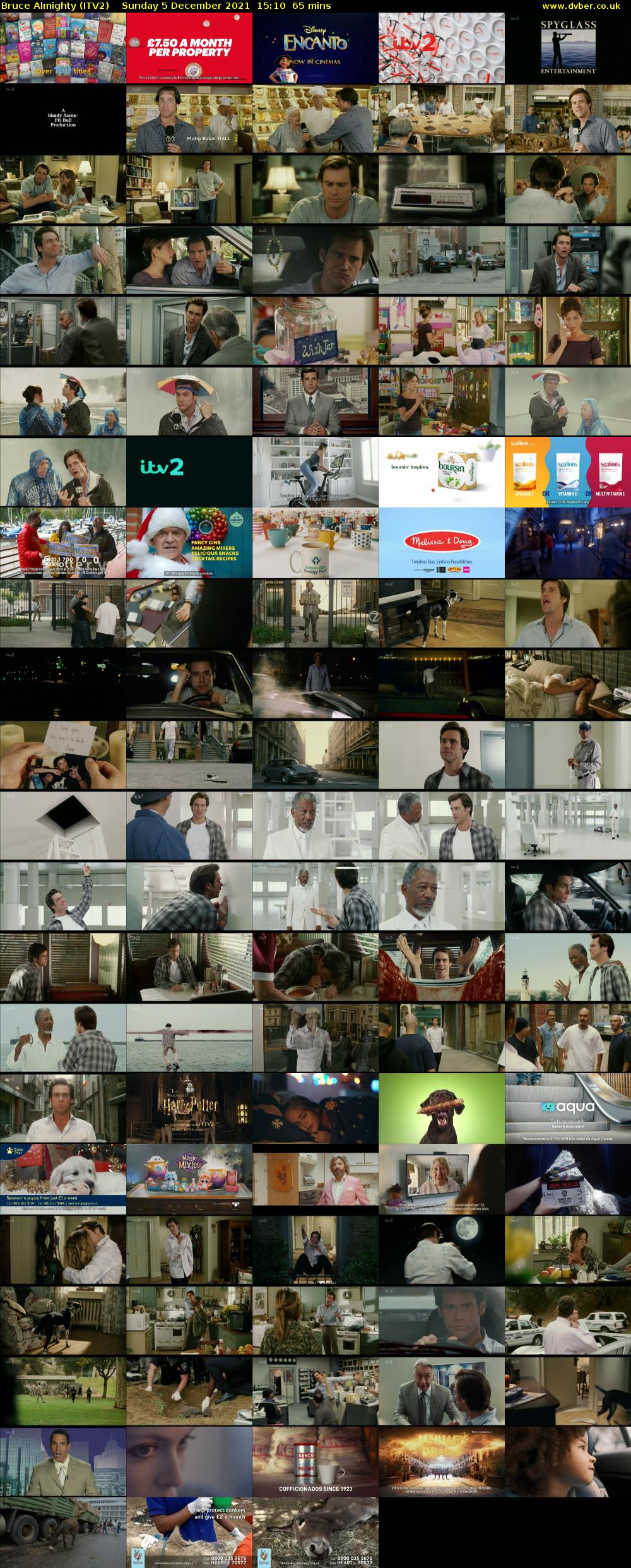 Bruce Almighty (ITV2) Sunday 5 December 2021 15:10 - 16:15