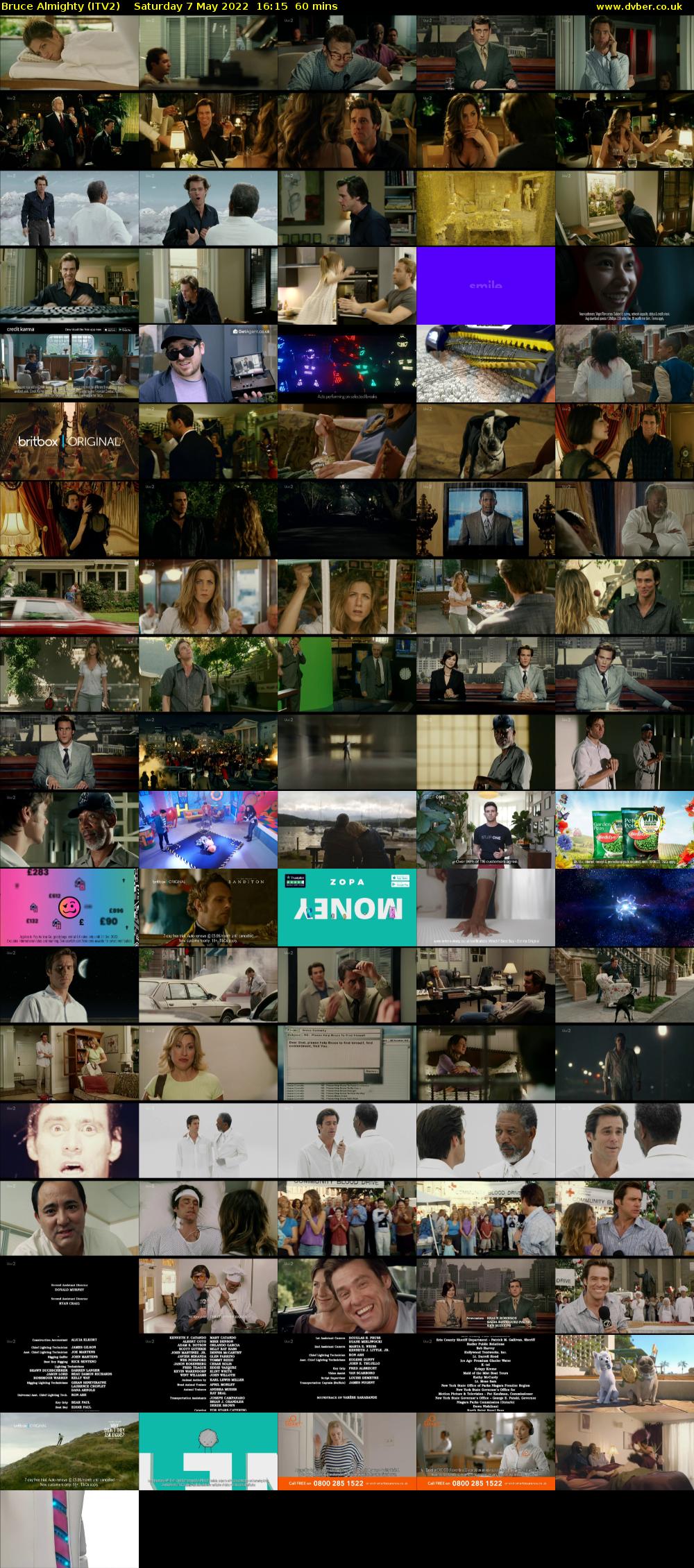 Bruce Almighty (ITV2) Saturday 7 May 2022 16:15 - 17:15