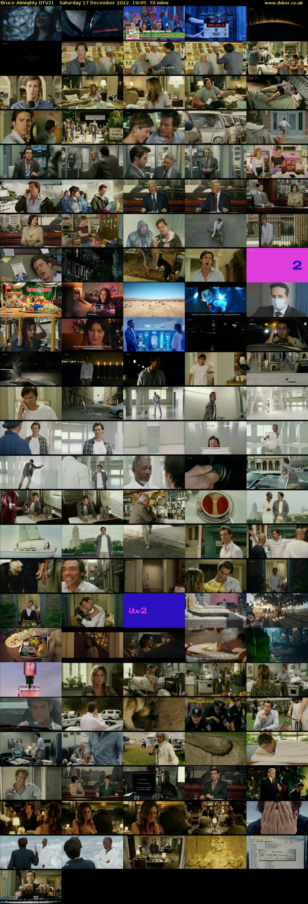 Bruce Almighty (ITV2) Saturday 17 December 2022 19:05 - 20:15