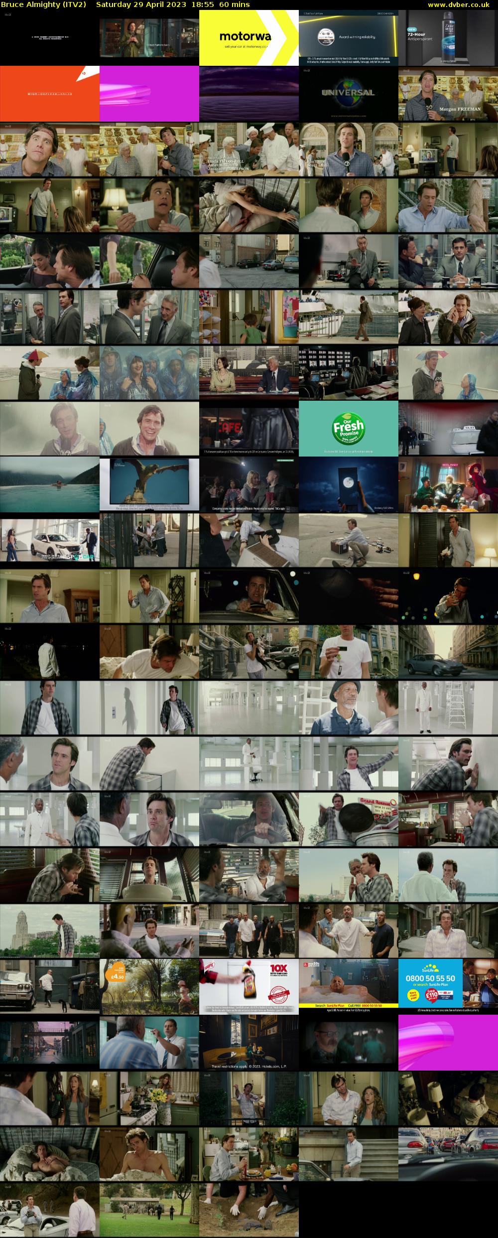 Bruce Almighty (ITV2) Saturday 29 April 2023 18:55 - 19:55