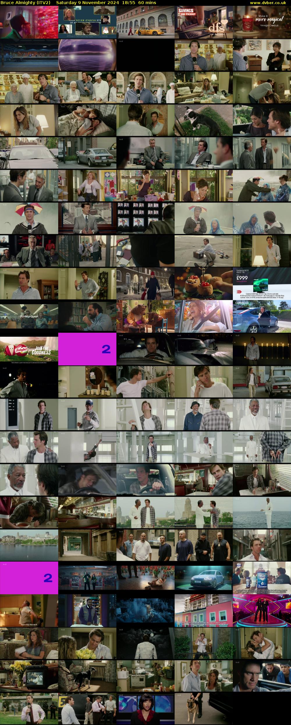 Bruce Almighty (ITV2) Saturday 9 November 2024 18:55 - 19:55