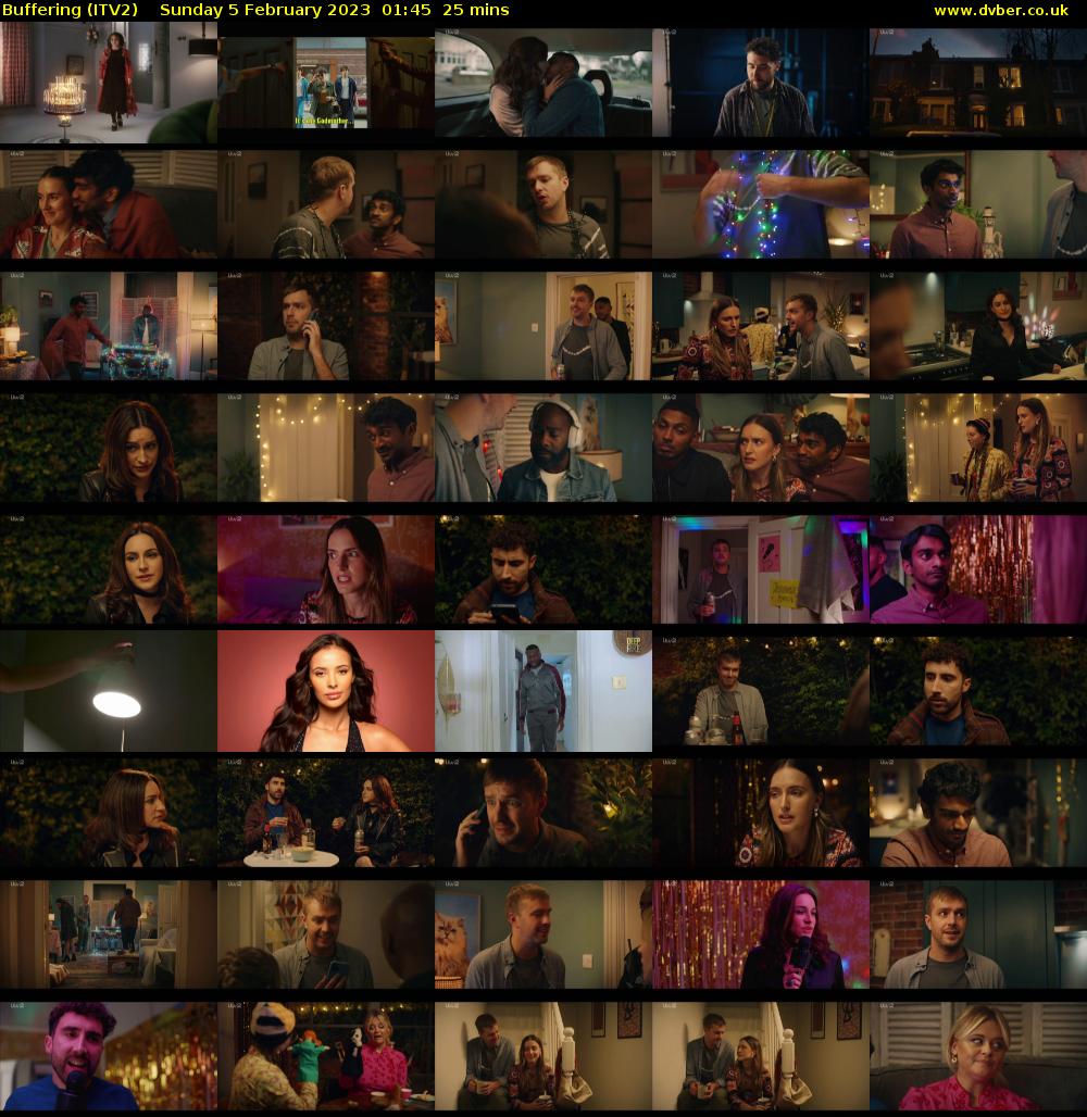 Buffering (ITV2) Sunday 5 February 2023 01:45 - 02:10