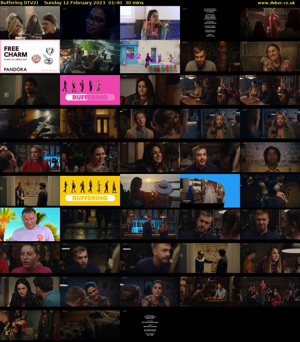 Buffering (ITV2) Sunday 12 February 2023 01:40 - 02:10