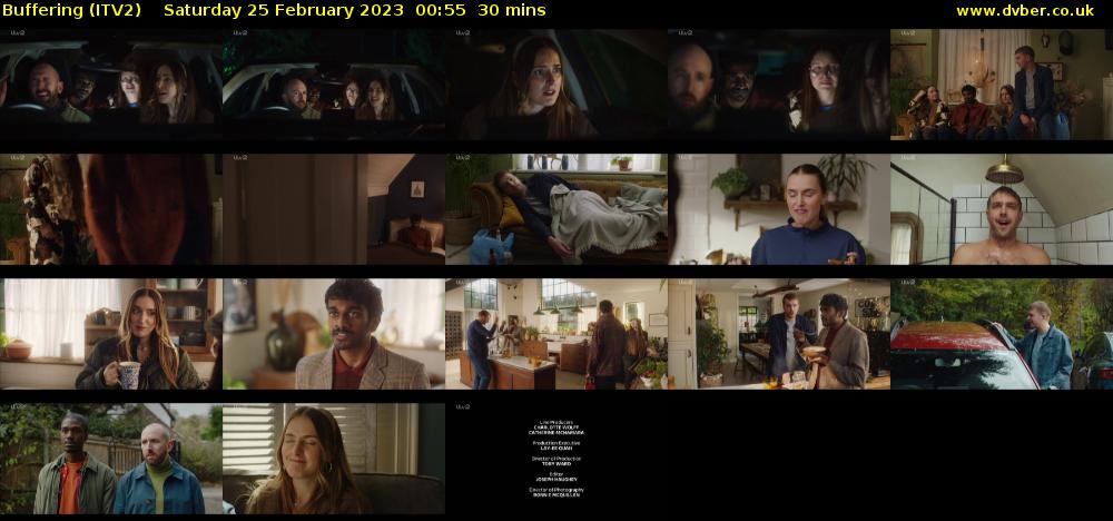 Buffering (ITV2) Saturday 25 February 2023 00:55 - 01:25