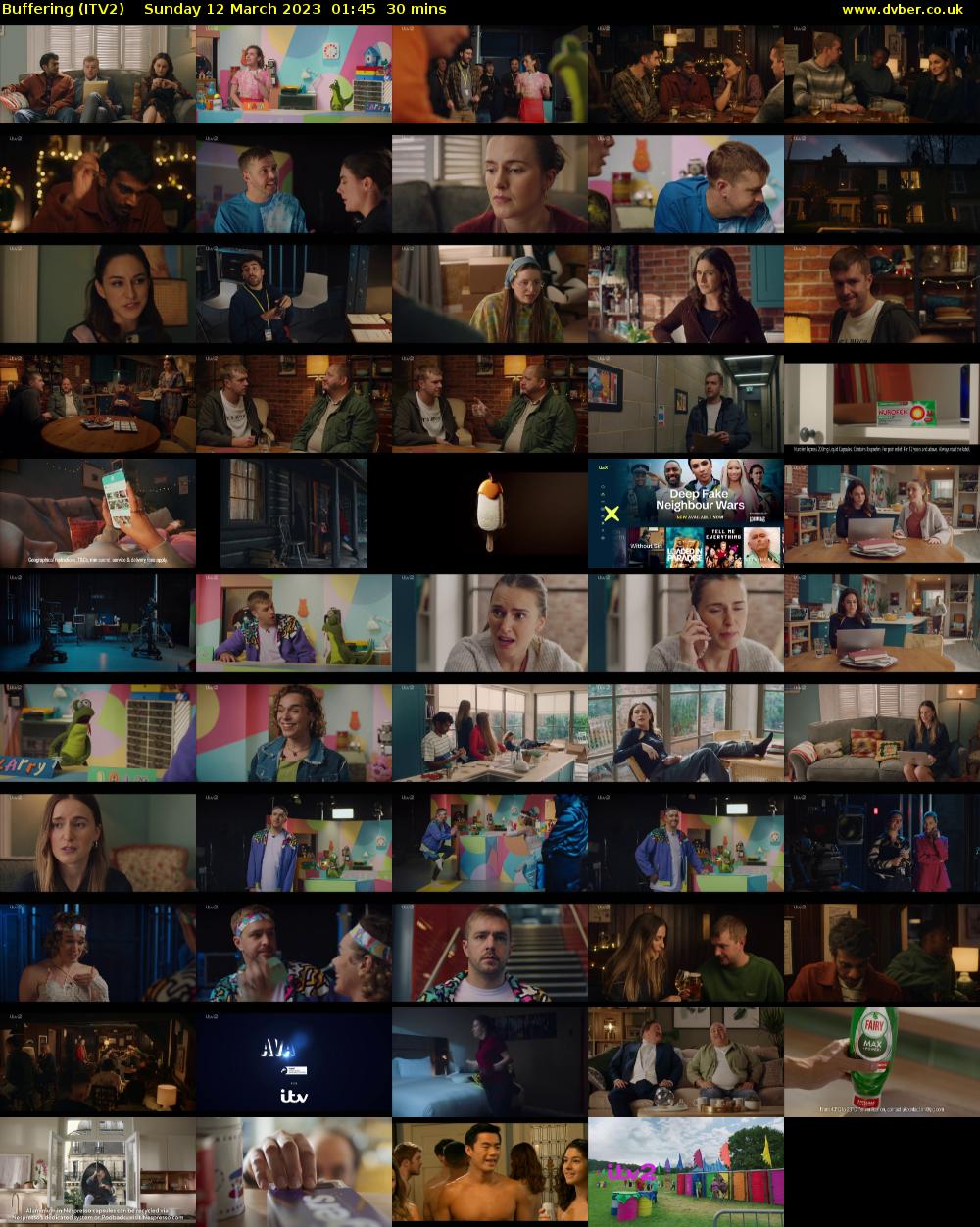 Buffering (ITV2) Sunday 12 March 2023 01:45 - 02:15