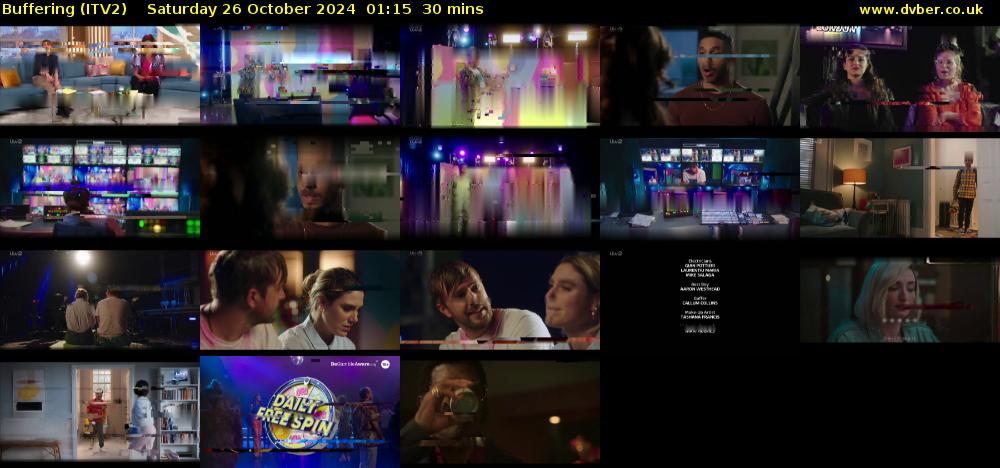 Buffering (ITV2) Saturday 26 October 2024 01:15 - 01:45