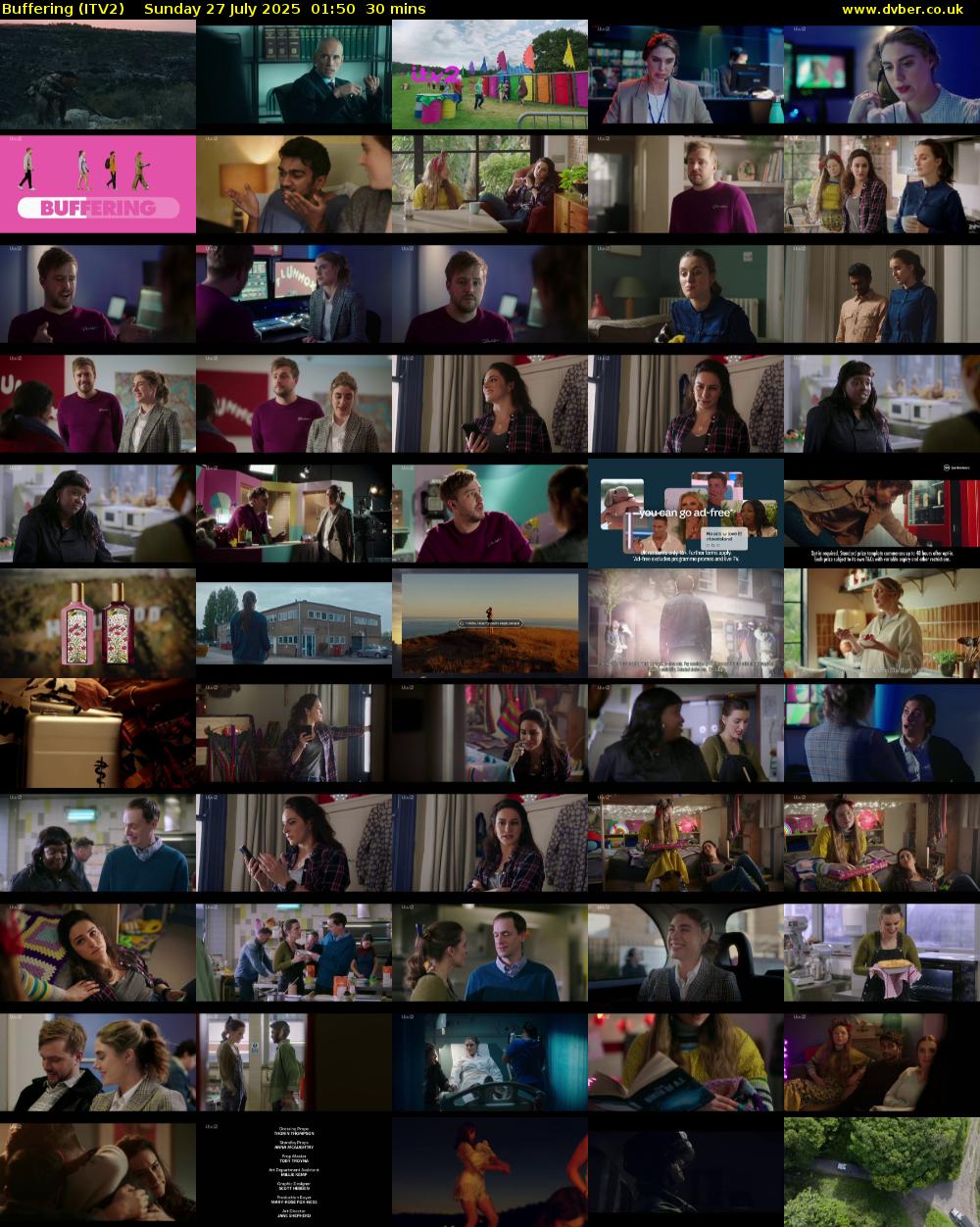 Buffering (ITV2) Sunday 27 July 2025 01:50 - 02:20