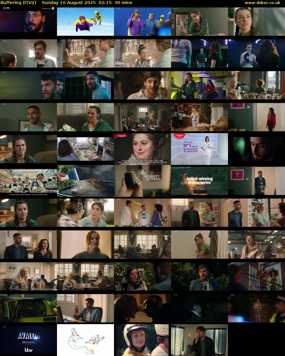 Buffering (ITV2) Sunday 10 August 2025 02:15 - 02:45