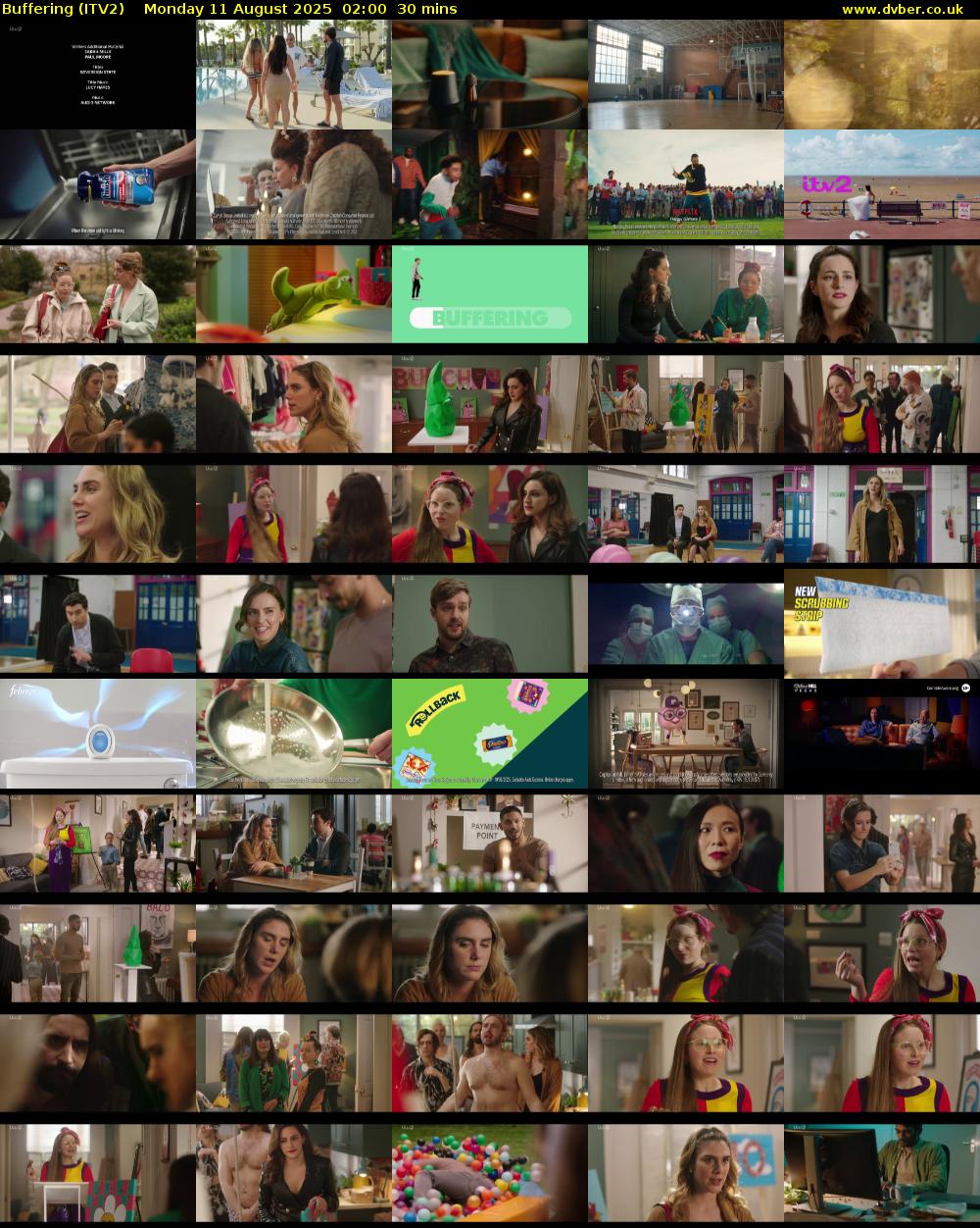 Buffering (ITV2) Monday 11 August 2025 02:00 - 02:30