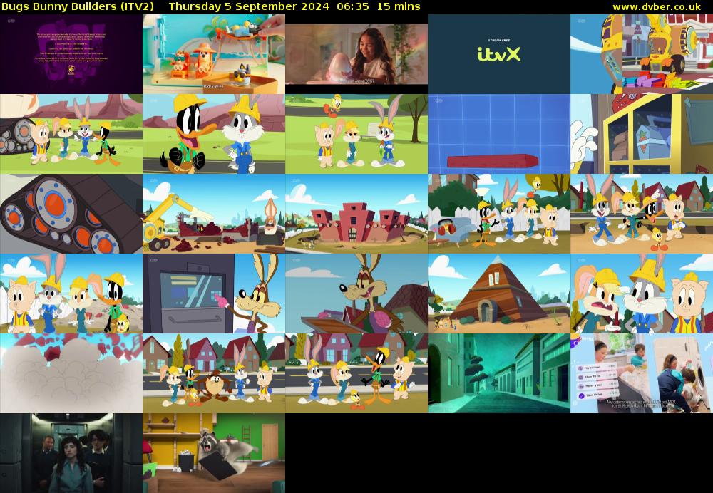 Bugs Bunny Builders (ITV2) Thursday 5 September 2024 06:35 - 06:50