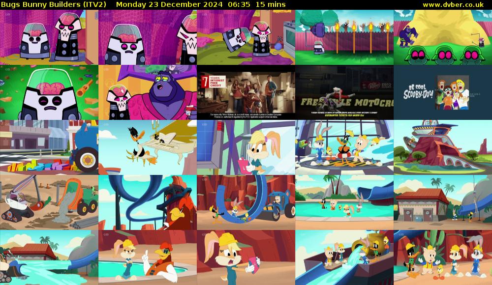 Bugs Bunny Builders (ITV2) Monday 23 December 2024 06:35 - 06:50