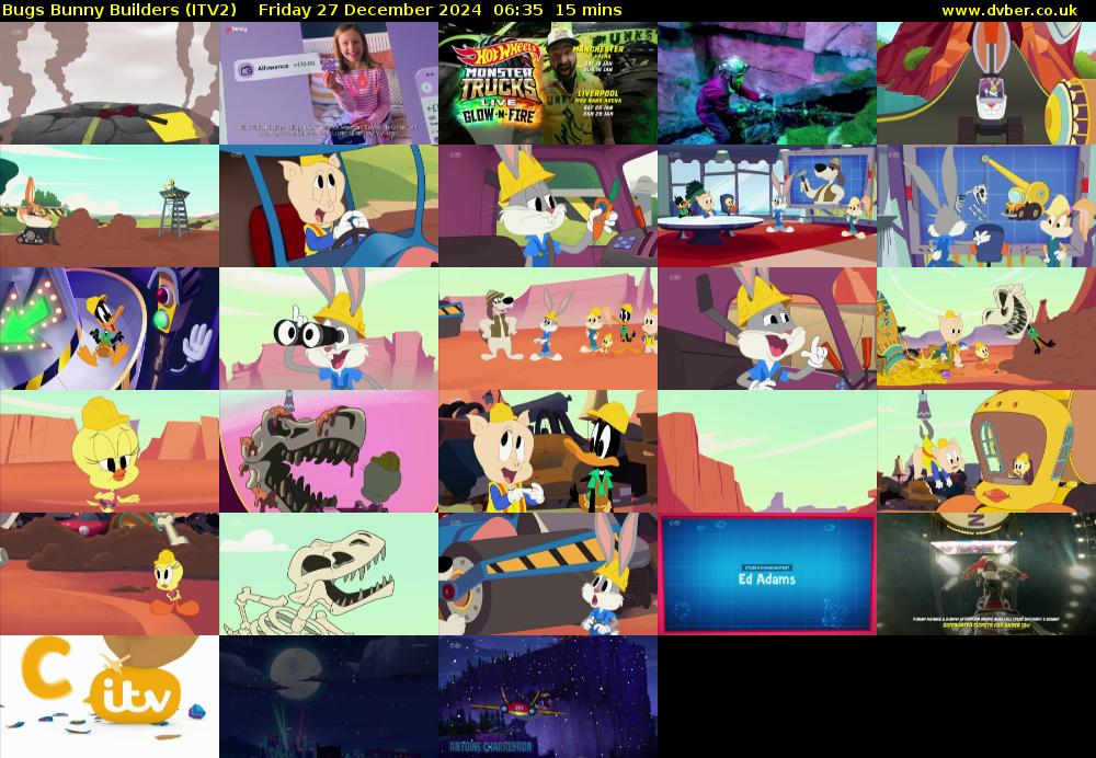 Bugs Bunny Builders (ITV2) Friday 27 December 2024 06:35 - 06:50
