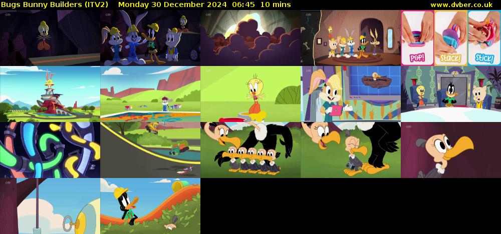 Bugs Bunny Builders (ITV2) Monday 30 December 2024 06:45 - 06:55