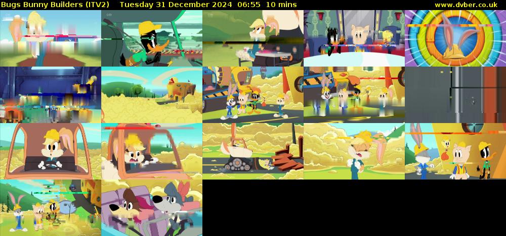 Bugs Bunny Builders (ITV2) Tuesday 31 December 2024 06:55 - 07:05