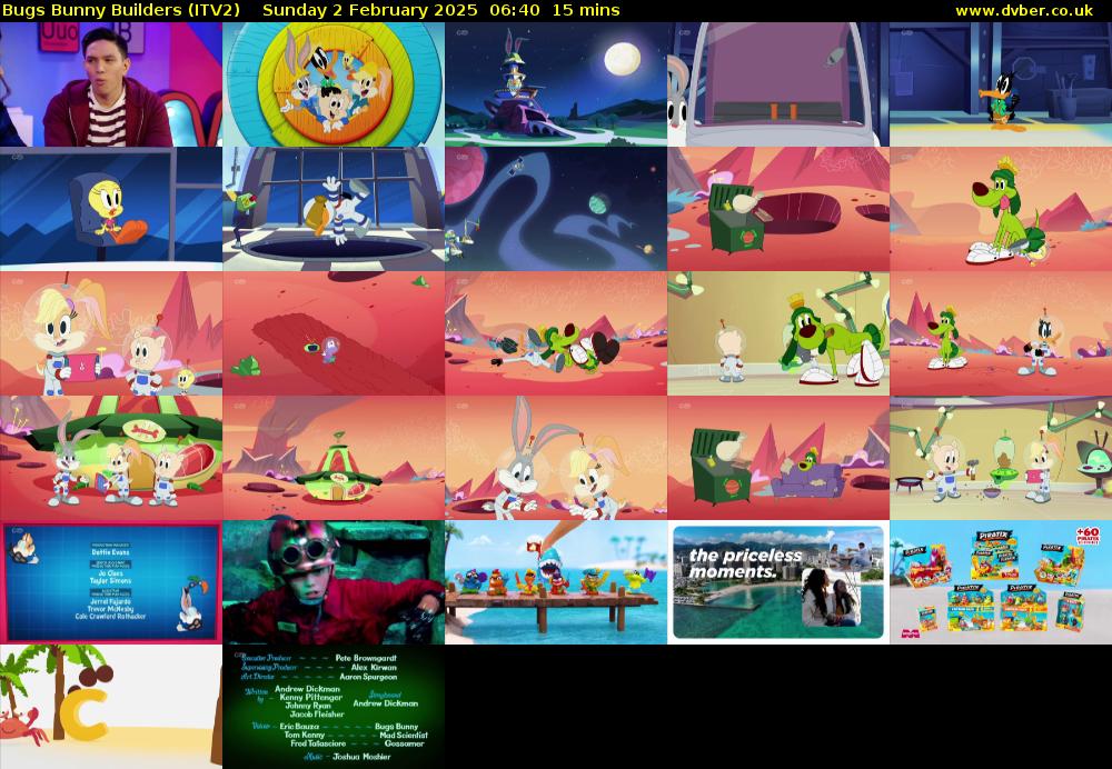Bugs Bunny Builders (ITV2) Sunday 2 February 2025 06:40 - 06:55