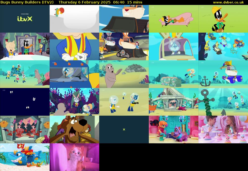 Bugs Bunny Builders (ITV2) Thursday 6 February 2025 06:40 - 06:55