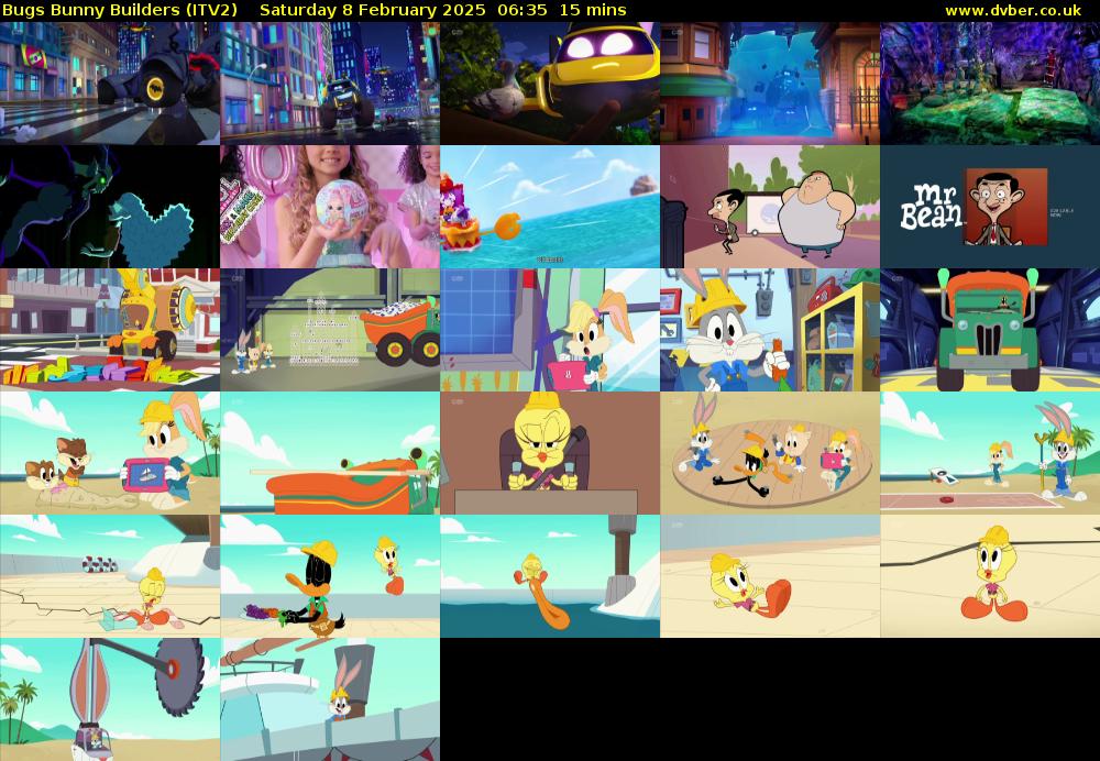 Bugs Bunny Builders (ITV2) Saturday 8 February 2025 06:35 - 06:50