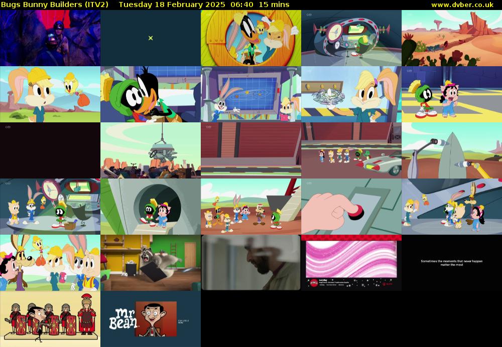 Bugs Bunny Builders (ITV2) Tuesday 18 February 2025 06:40 - 06:55