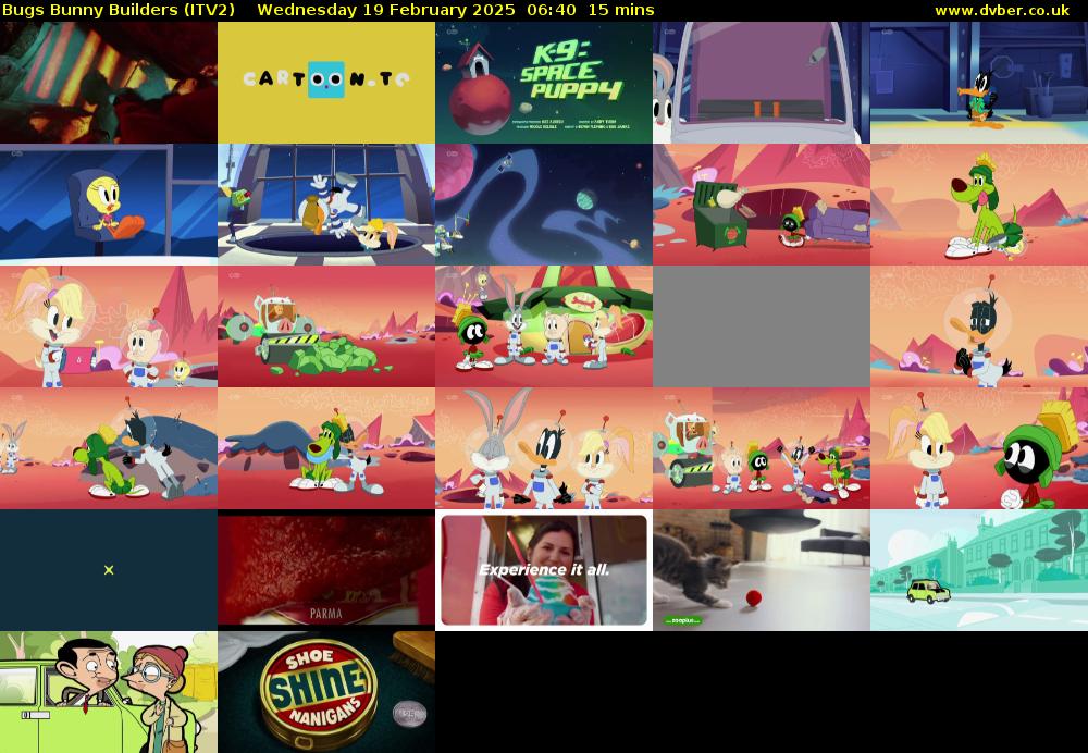 Bugs Bunny Builders (ITV2) Wednesday 19 February 2025 06:40 - 06:55