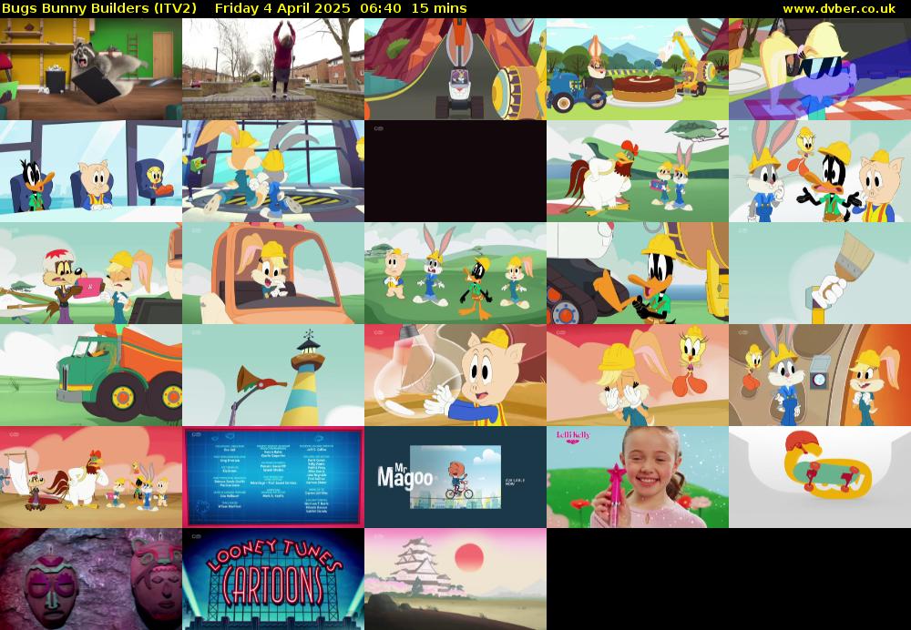 Bugs Bunny Builders (ITV2) Friday 4 April 2025 06:40 - 06:55