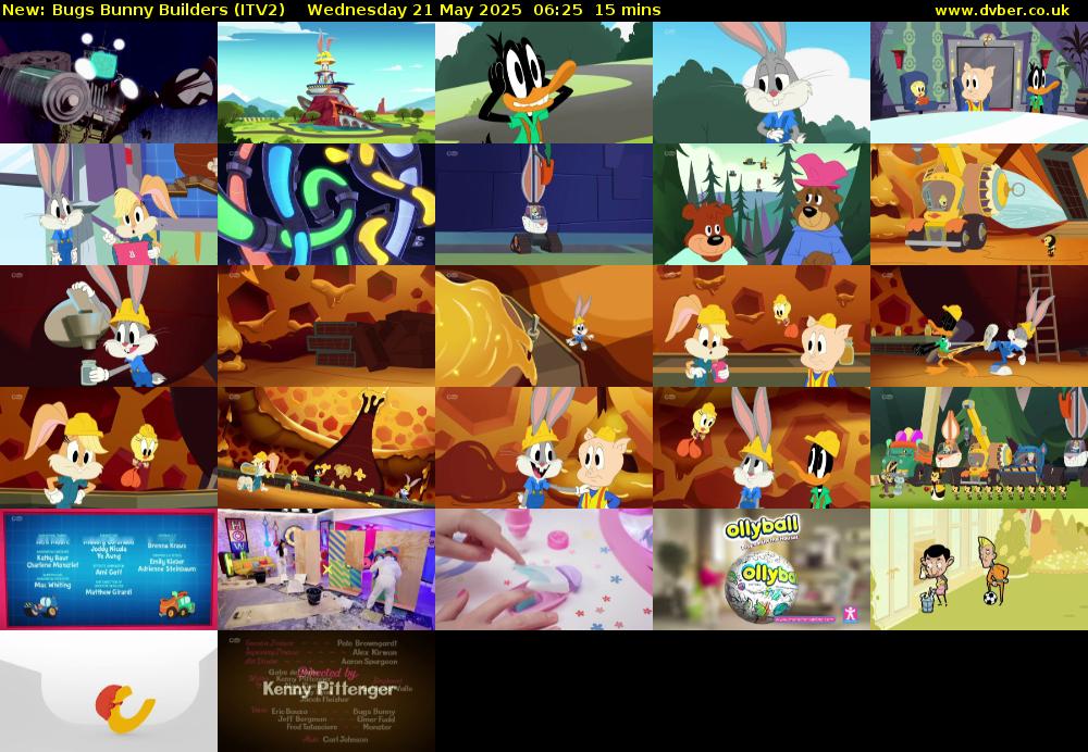 Bugs Bunny Builders (ITV2) Wednesday 21 May 2025 06:25 - 06:40