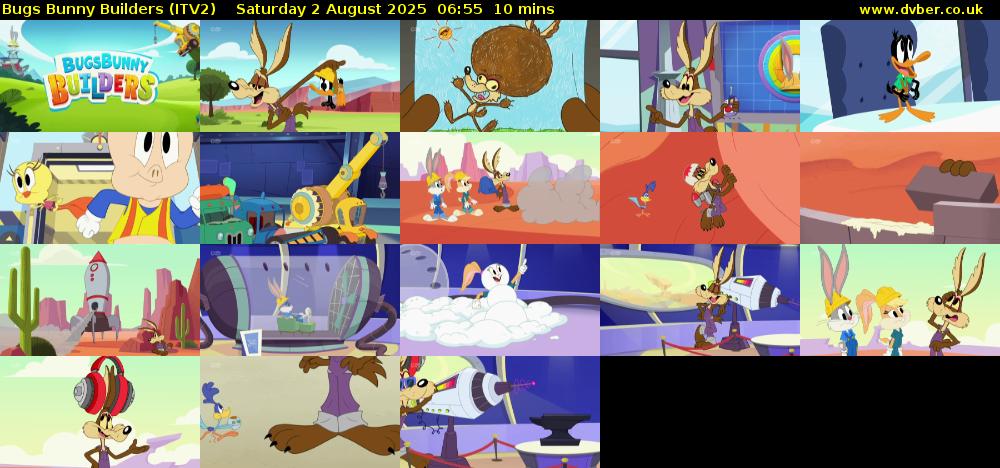 Bugs Bunny Builders (ITV2) Saturday 2 August 2025 06:55 - 07:05