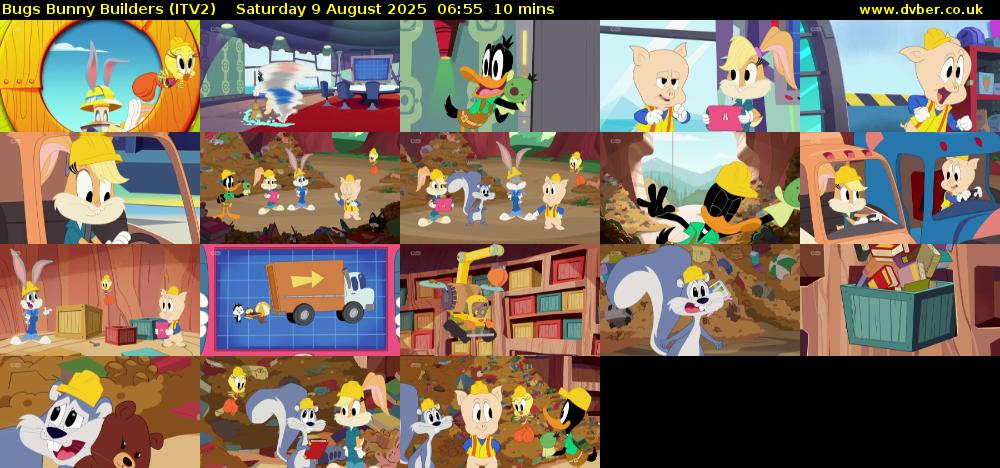 Bugs Bunny Builders (ITV2) Saturday 9 August 2025 06:55 - 07:05