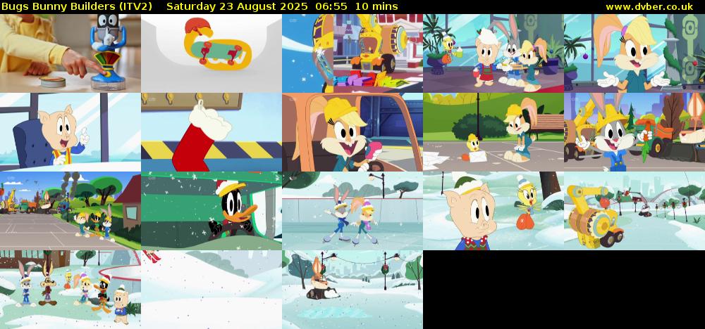 Bugs Bunny Builders (ITV2) Saturday 23 August 2025 06:55 - 07:05