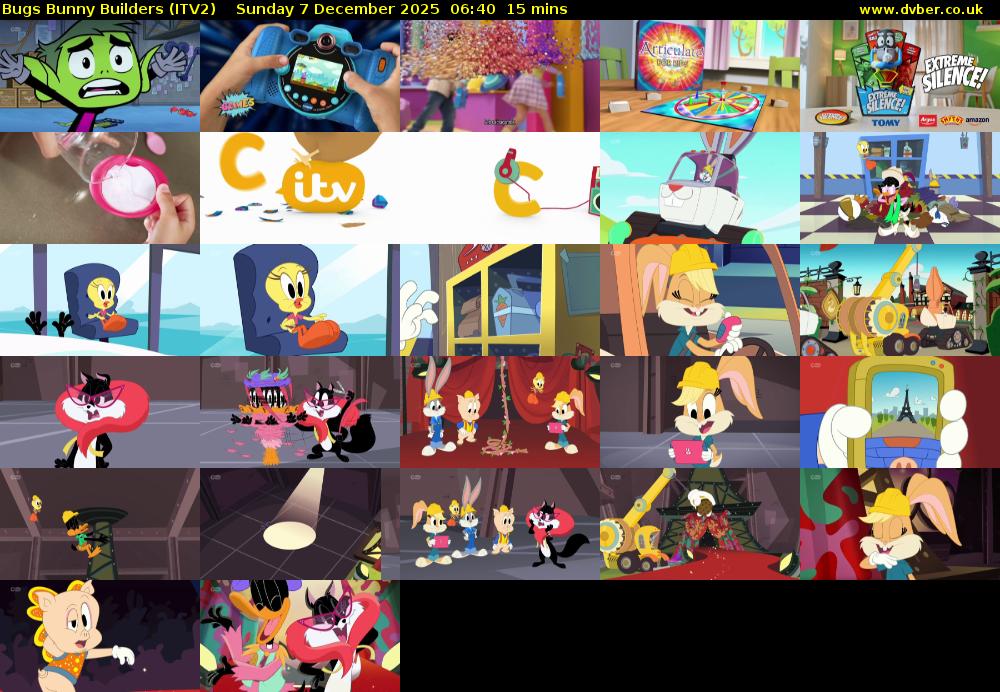 Bugs Bunny Builders (ITV2) Sunday 7 December 2025 06:40 - 06:55