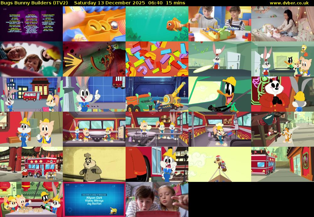 Bugs Bunny Builders (ITV2) Saturday 13 December 2025 06:40 - 06:55