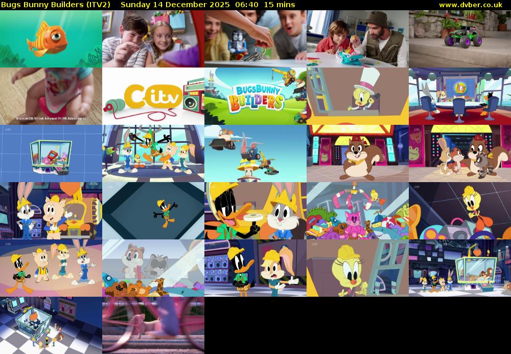 Bugs Bunny Builders (ITV2) Sunday 14 December 2025 06:40 - 06:55