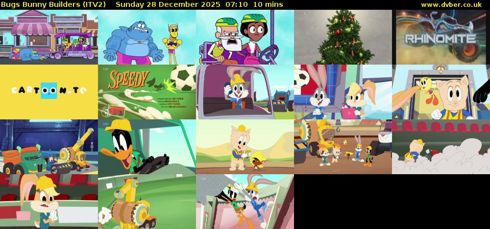 Bugs Bunny Builders (ITV2) Sunday 28 December 2025 07:10 - 07:20