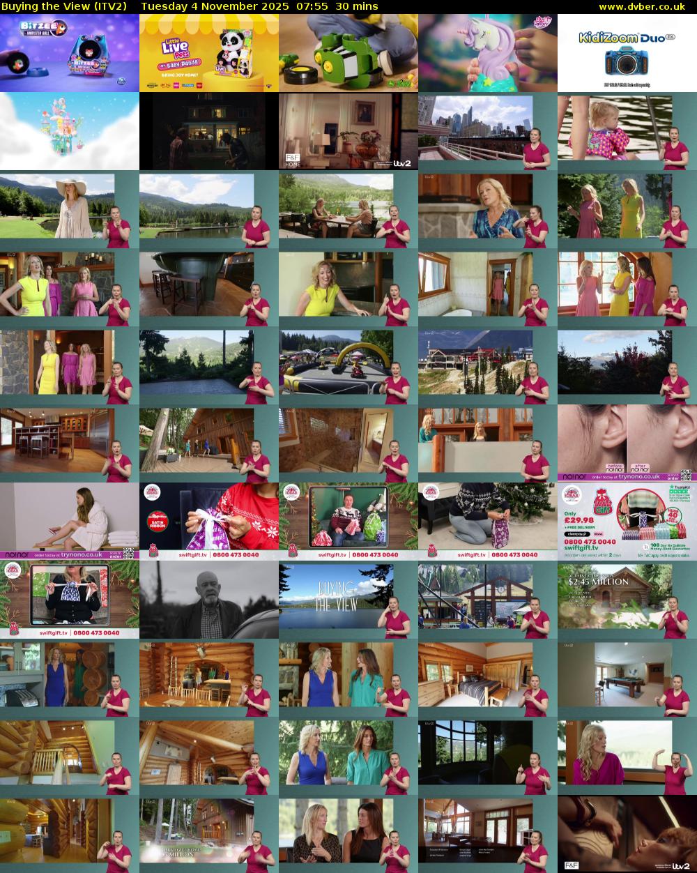 Buying the View (ITV2) Tuesday 4 November 2025 07:55 - 08:25