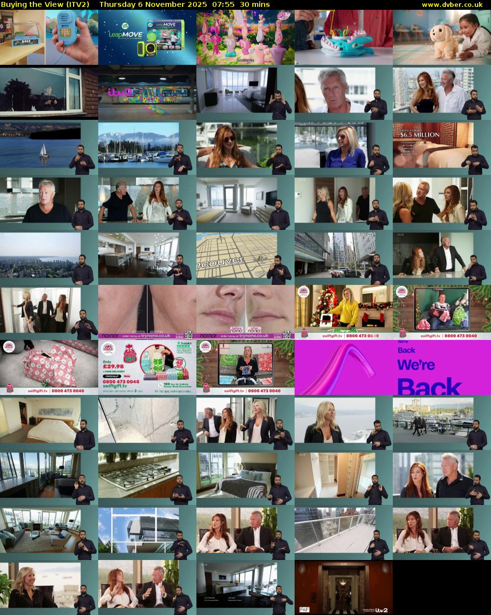 Buying the View (ITV2) Thursday 6 November 2025 07:55 - 08:25