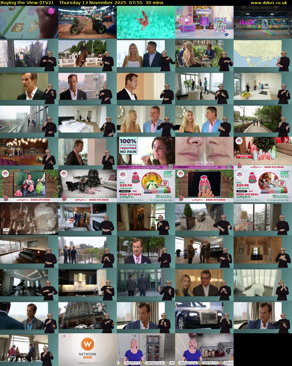 Buying the View (ITV2) Thursday 13 November 2025 07:55 - 08:25