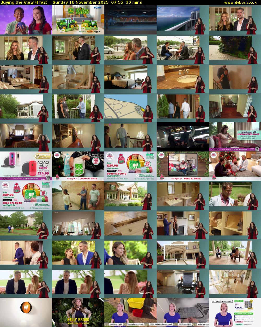 Buying the View (ITV2) Sunday 16 November 2025 07:55 - 08:25