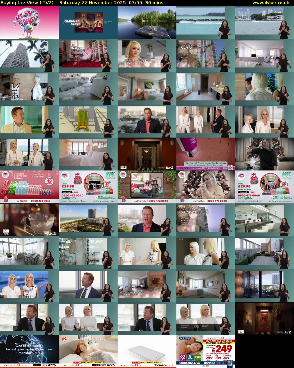 Buying the View (ITV2) Saturday 22 November 2025 07:55 - 08:25