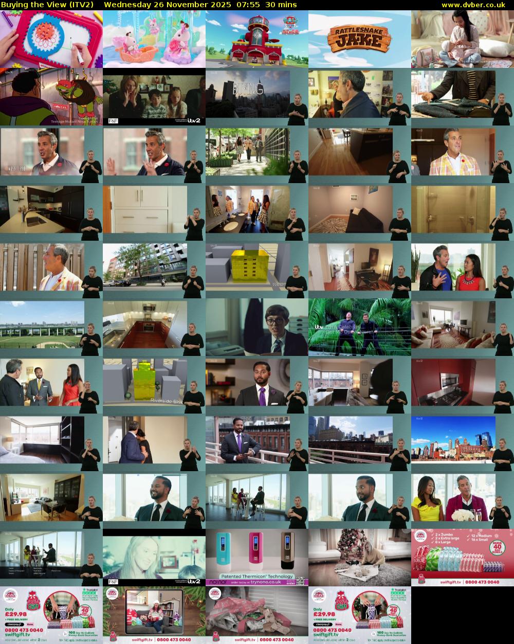 Buying the View (ITV2) Wednesday 26 November 2025 07:55 - 08:25