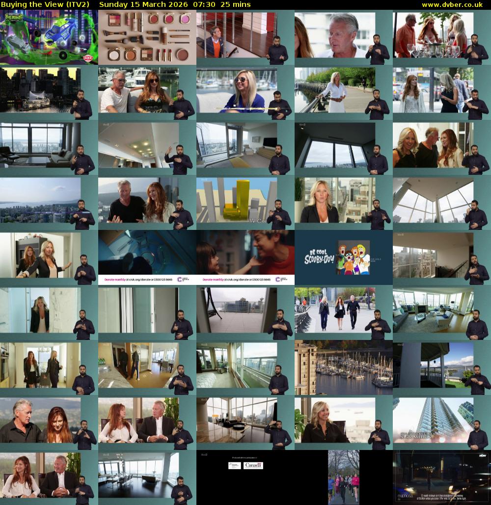 Buying the View (ITV2) Sunday 15 March 2026 07:30 - 07:55