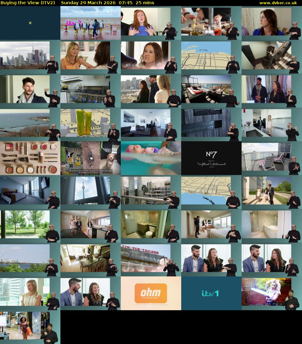 Buying the View (ITV2) Sunday 29 March 2026 07:45 - 08:10