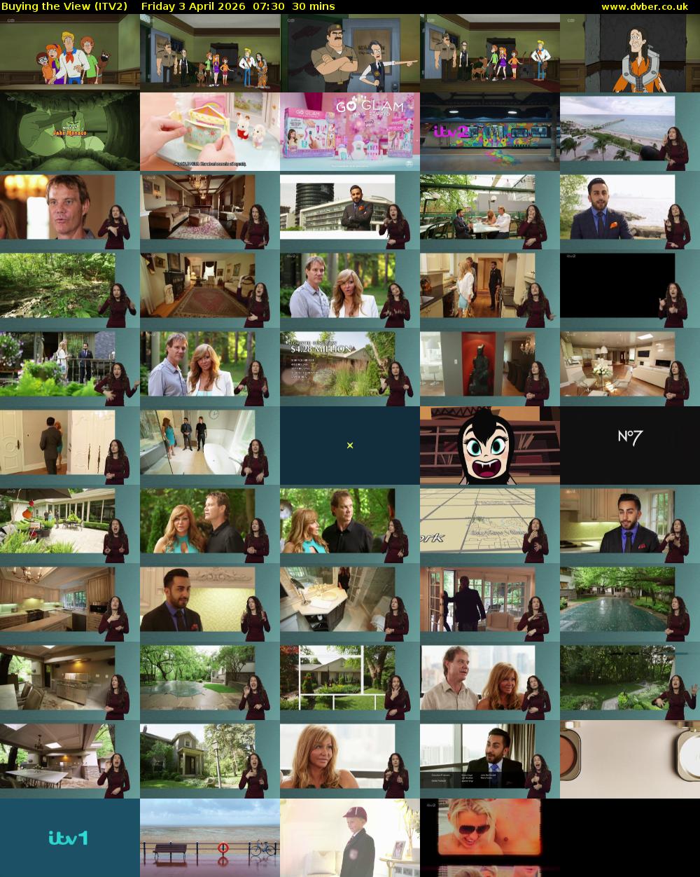 Buying the View (ITV2) Friday 3 April 2026 07:30 - 08:00