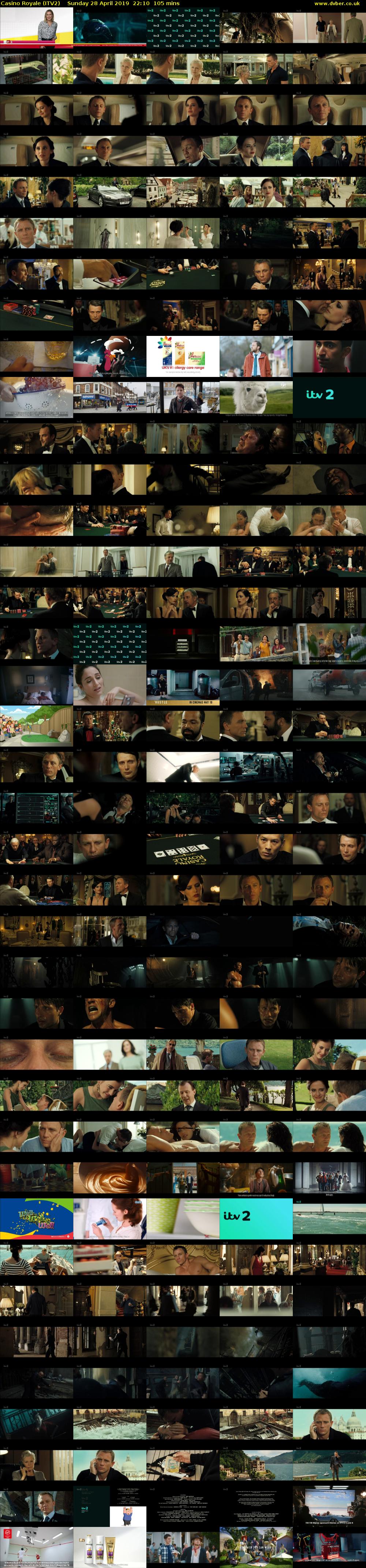 Casino Royale (ITV2) Sunday 28 April 2019 22:10 - 23:55