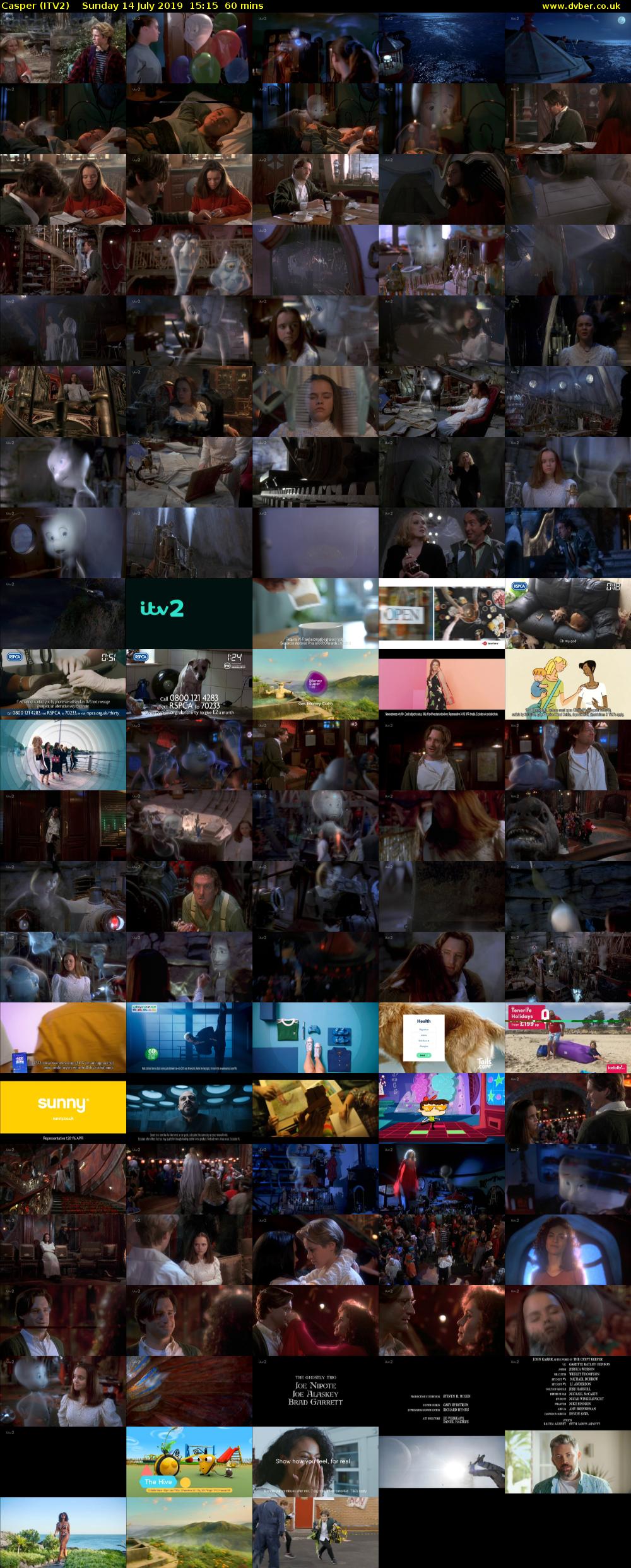 Casper (ITV2) Sunday 14 July 2019 15:15 - 16:15