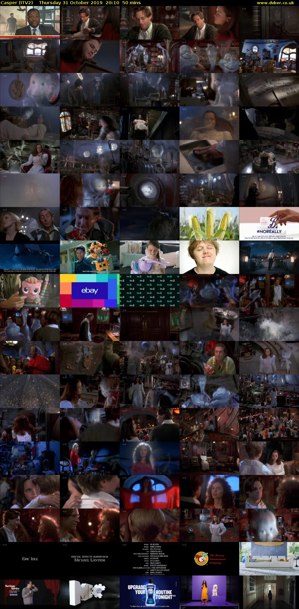 Casper (ITV2) Thursday 31 October 2019 20:10 - 21:00