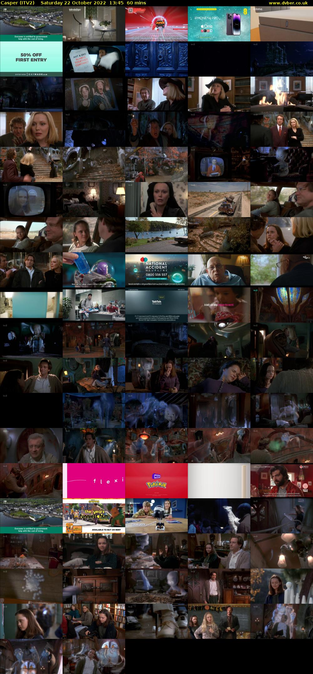 Casper (ITV2) Saturday 22 October 2022 13:45 - 14:45