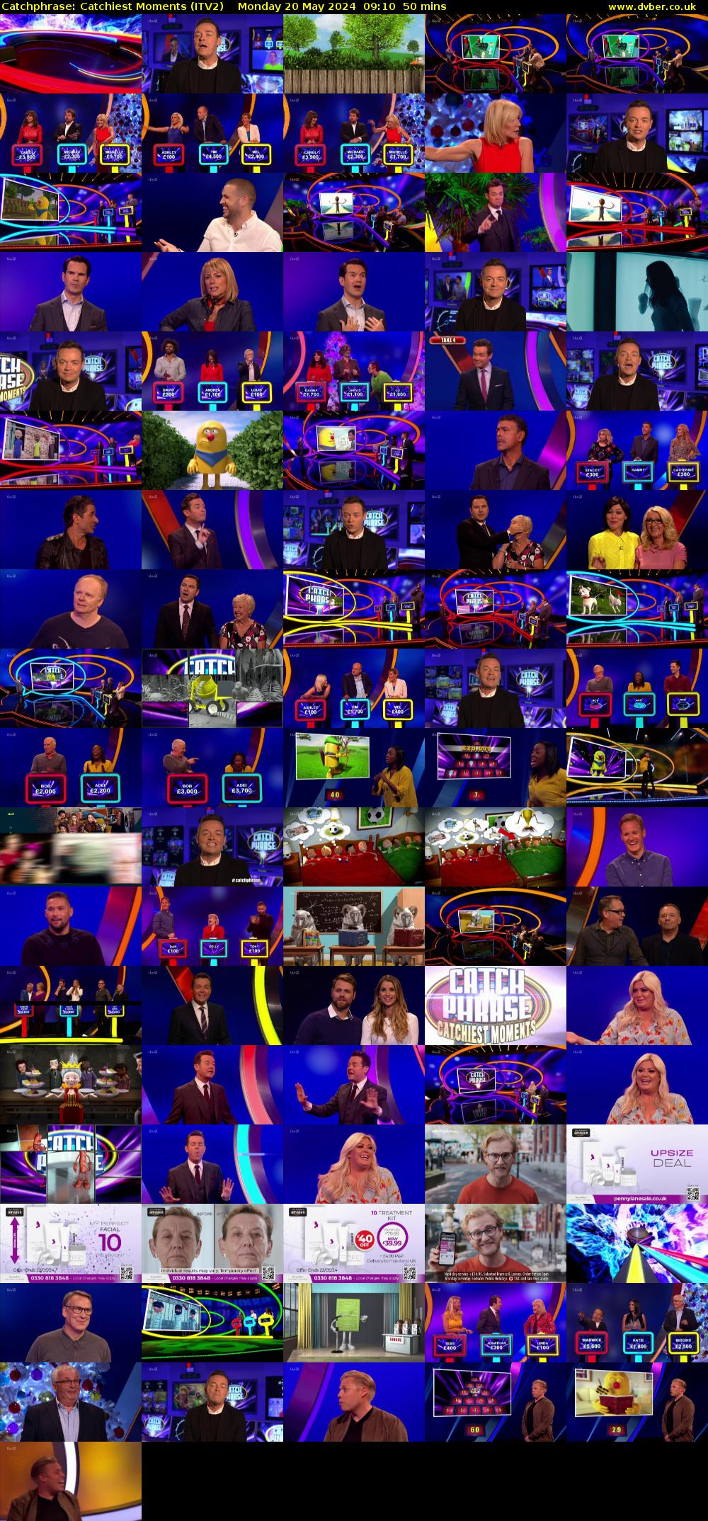 Catchphrase: Catchiest Moments (ITV2) Monday 20 May 2024 09:10 - 10:00