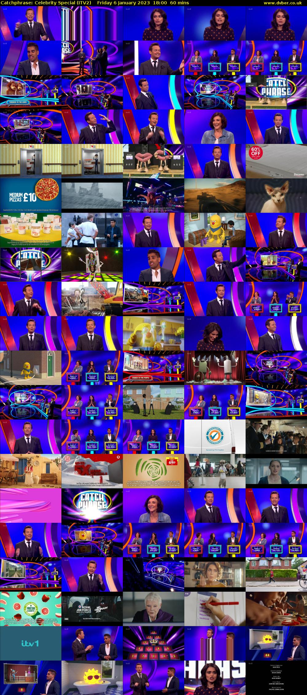 Catchphrase: Celebrity Special (ITV2) Friday 6 January 2023 18:00 - 19:00