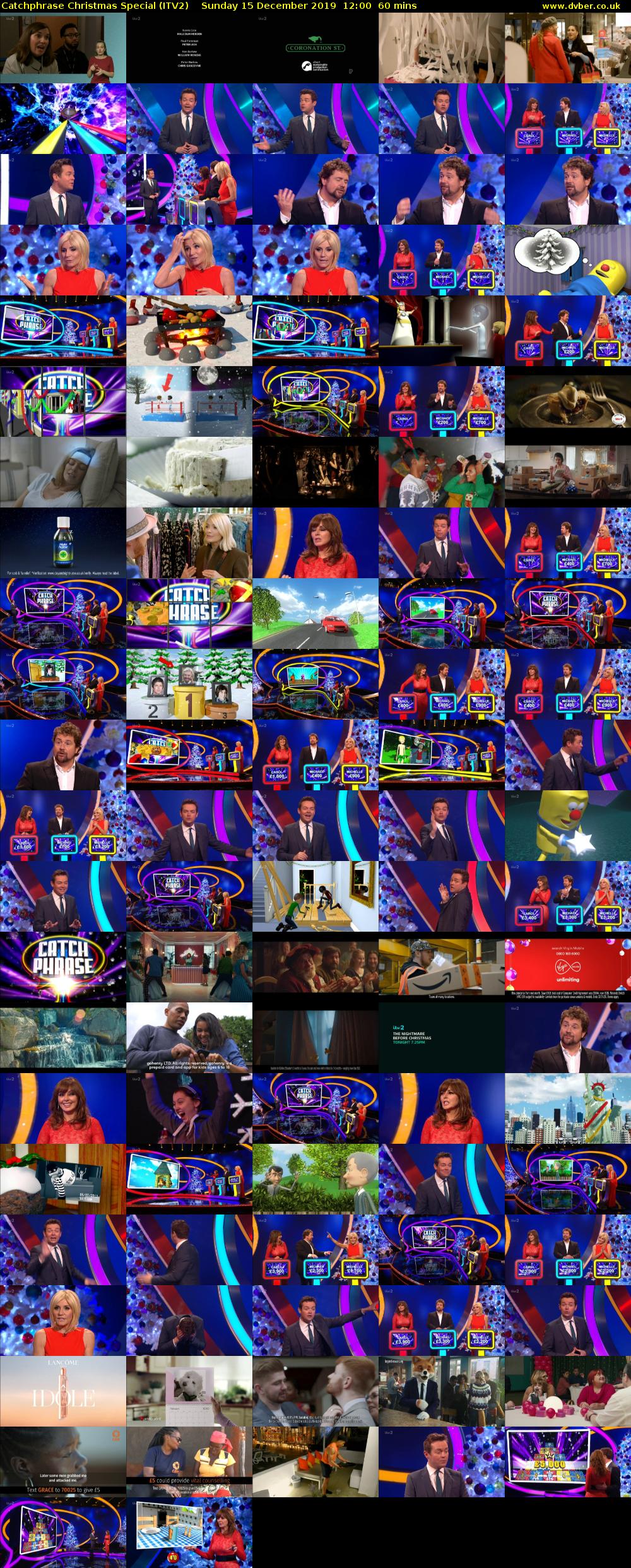 Catchphrase Christmas Special (ITV2) Sunday 15 December 2019 12:00 - 13:00